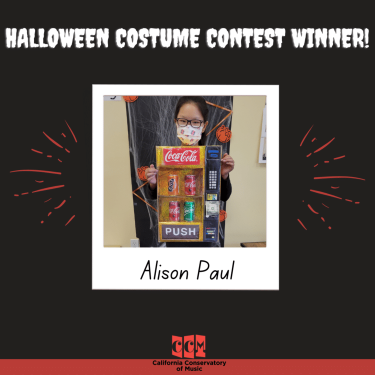 Halloween Costume Contest winner