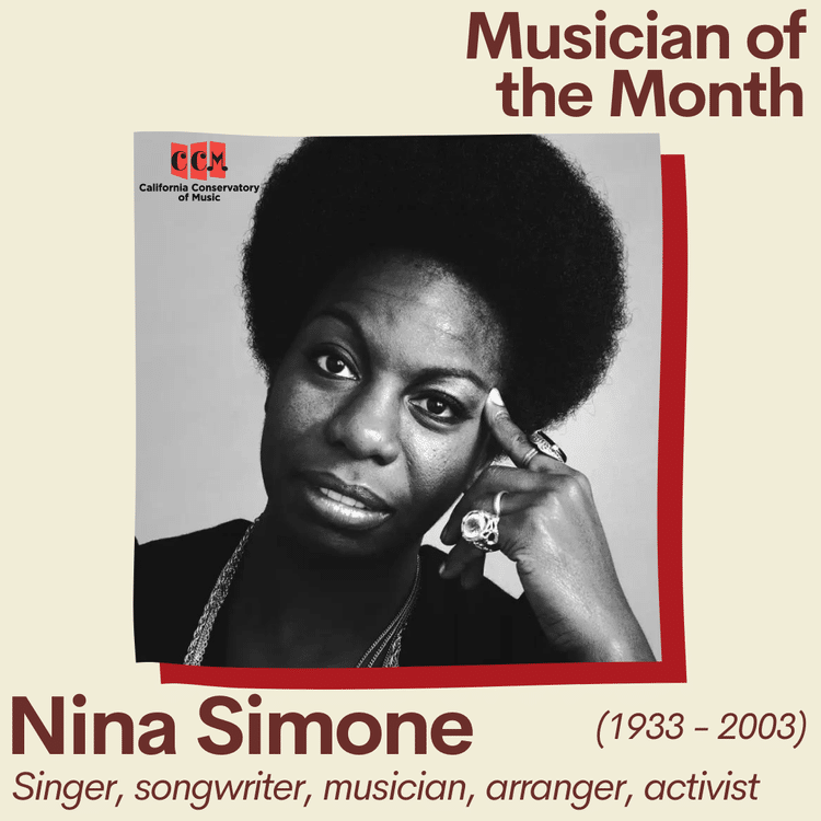 Nina Simone, the February 2022 Musician of the Month