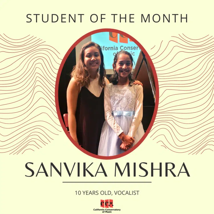 Sanvika Mishra, the January 2022 Student of the Month