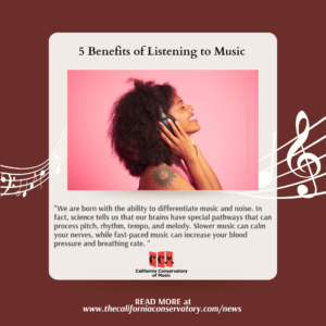 benefits of listening to music