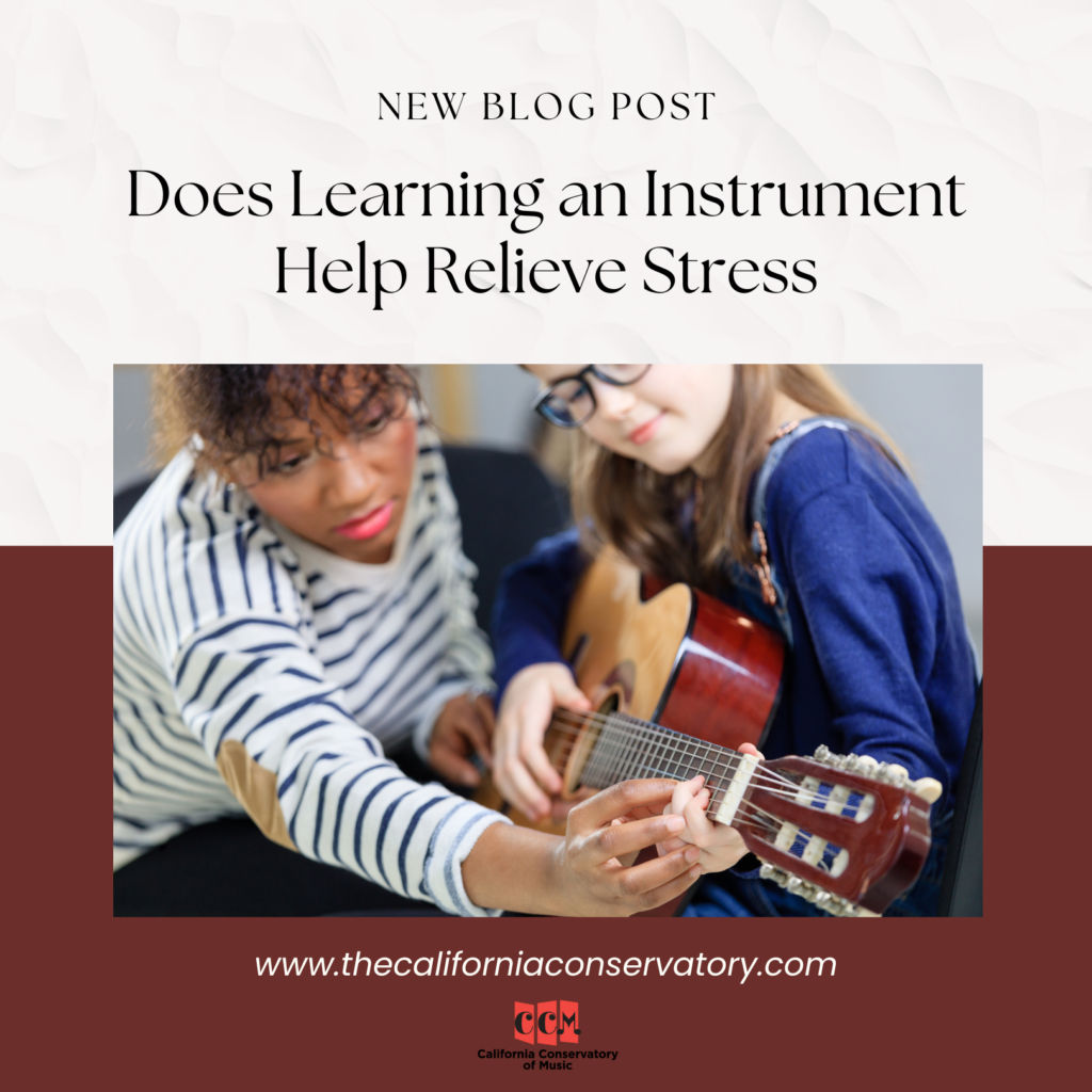 Does Learning An Instrument Help Relieve Stress