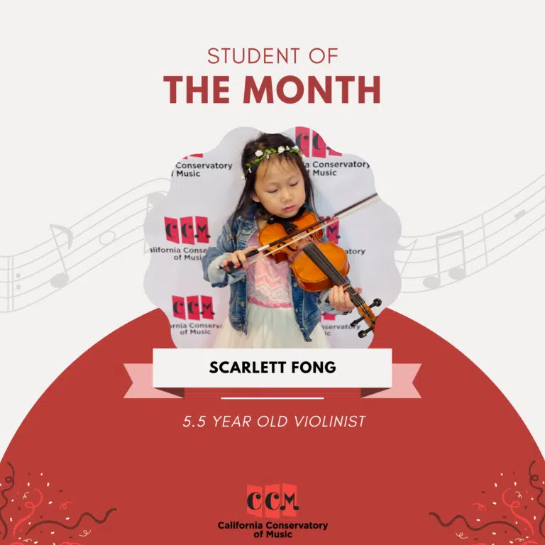 scarlett fong student of the month