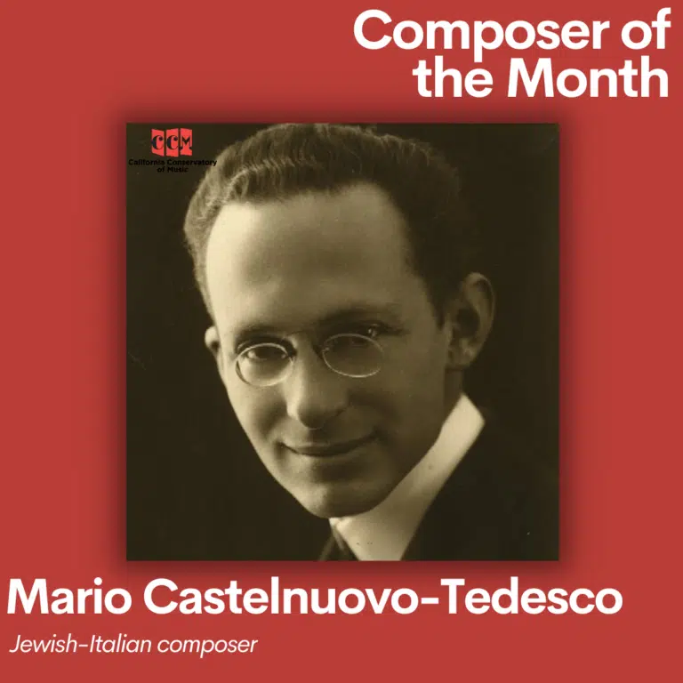 mario castelnuevo-tedesco - composer of the month