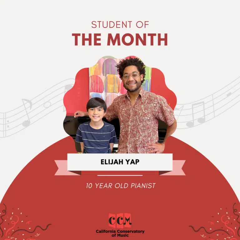 May Student of the Month: Elijah Yap