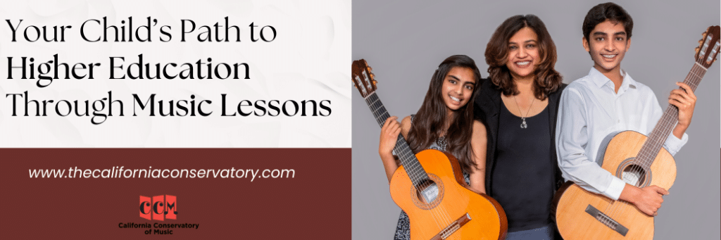 music lessons and higher education