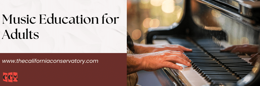 Music education for adults