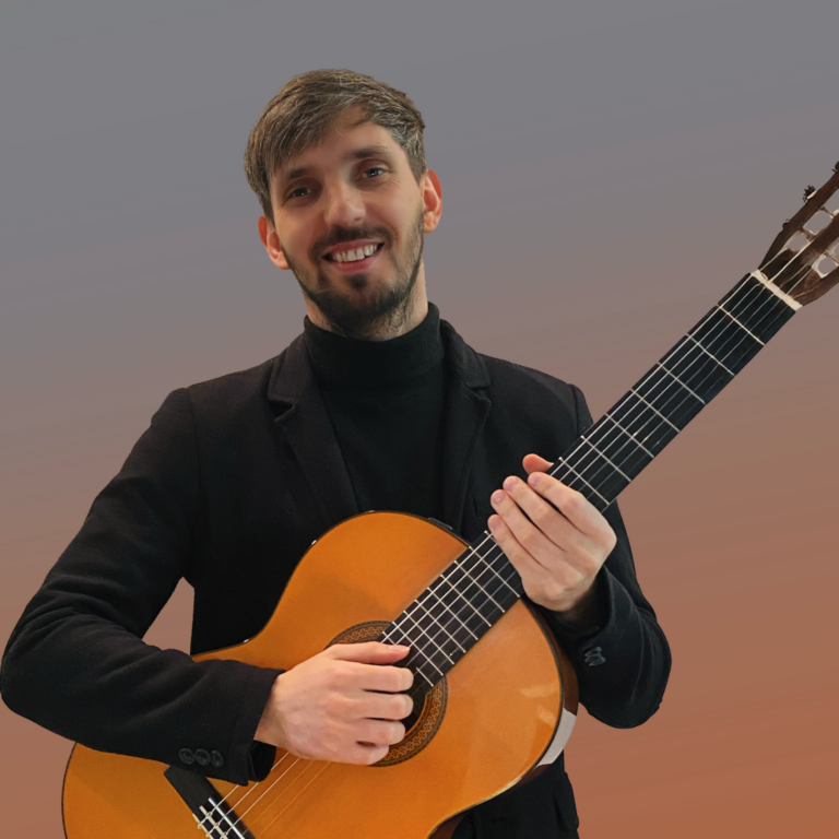 Anton — guitar teacher at the California Conservatory of Music