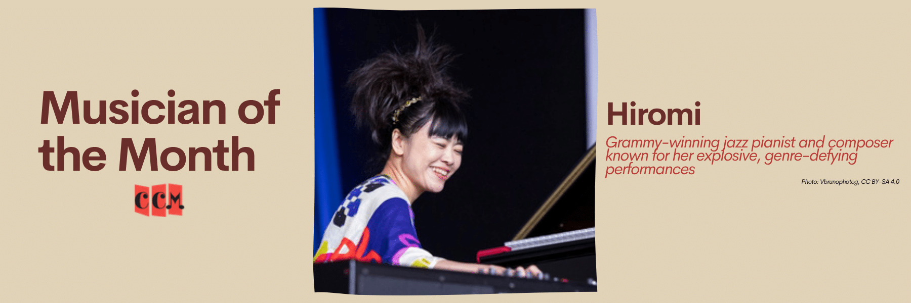 Hiromi: July Musician of the Month