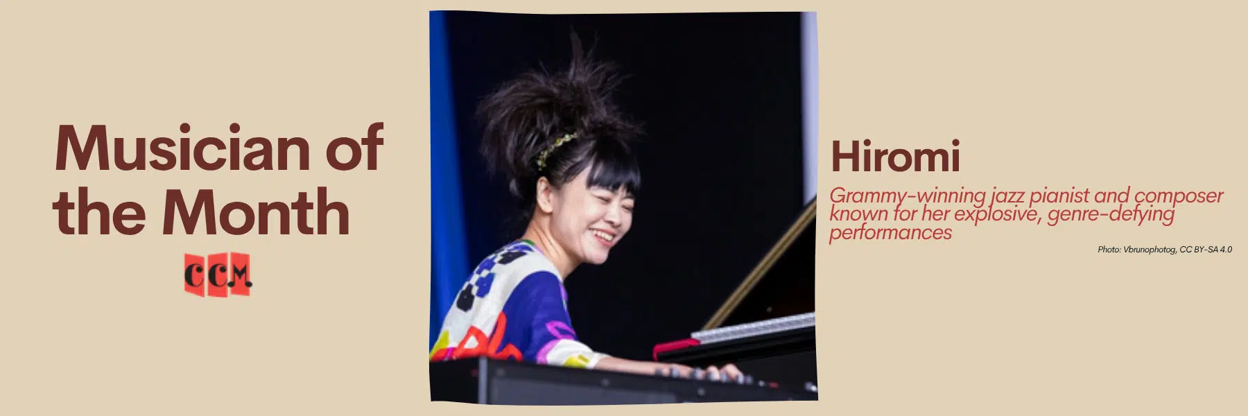 Hiromi: July Musician of the Month