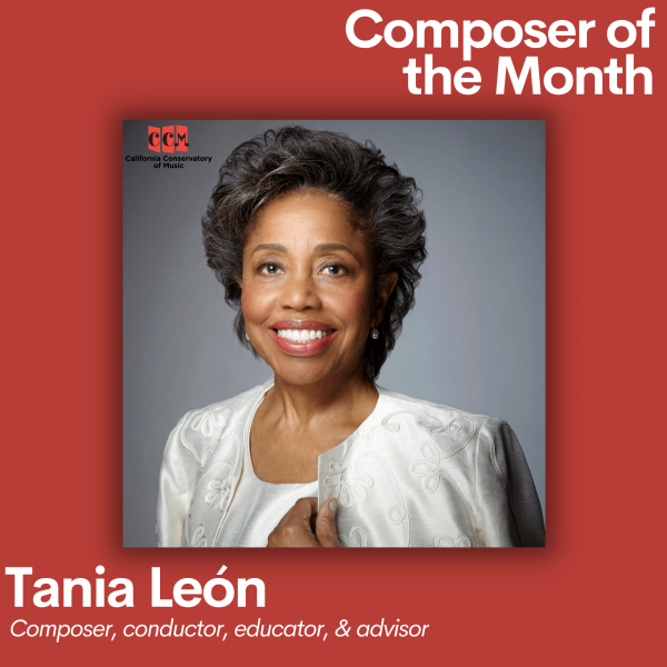 Tania León composer of the month